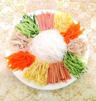 【牡丹燕菜】---凉菜版的也惊艳