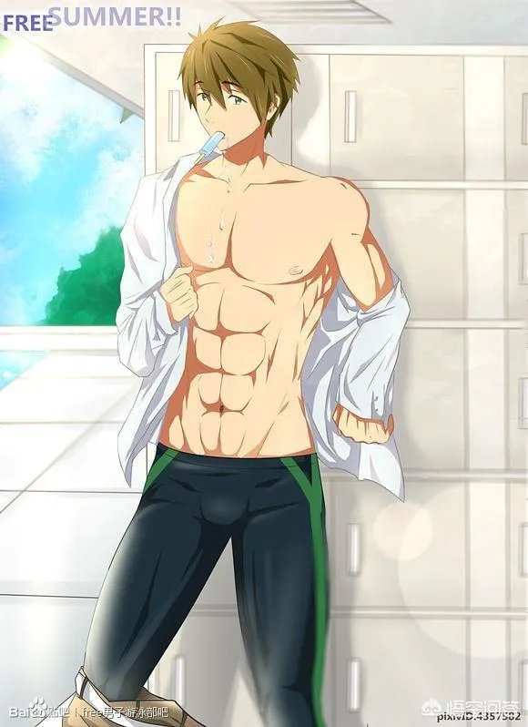 腹肌男动漫角色