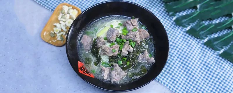 秘制牛腩面做法 牛腩面怎么做