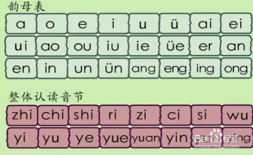 前鼻韵母和后鼻韵母表怎么区分