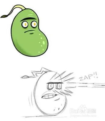 激光豆怎么画
