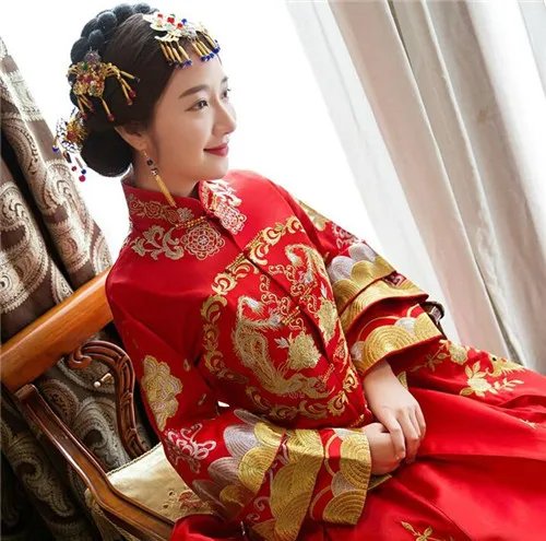 美丽新娘装图片新赏 新娘装哪种面料穿着舒适