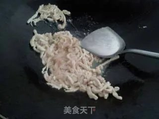 清淡的胡萝卜炒肉丝