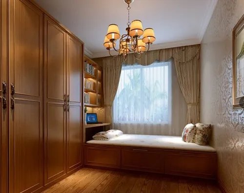 榻榻米衣柜床一体装修效果图 榻榻米床衣柜一体设计案例