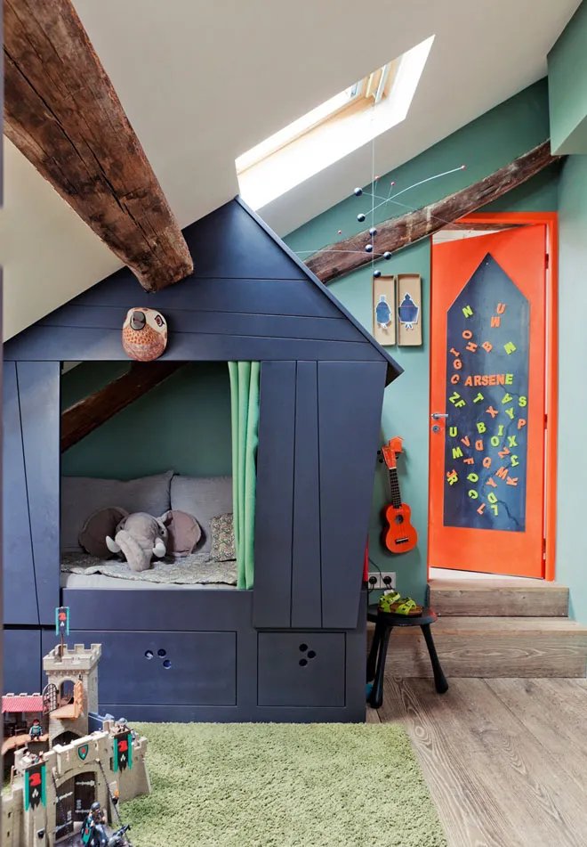 【阁楼设计】阁楼装修设计，原来有这么多用途！