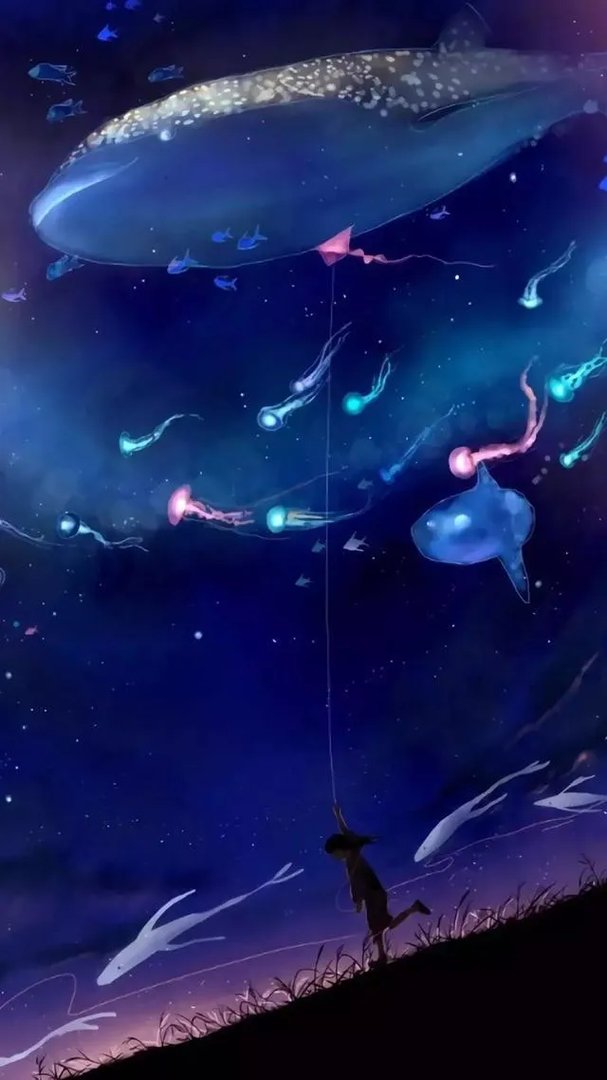 有没有一些好看的背景图或可爱的卡通少女图片？