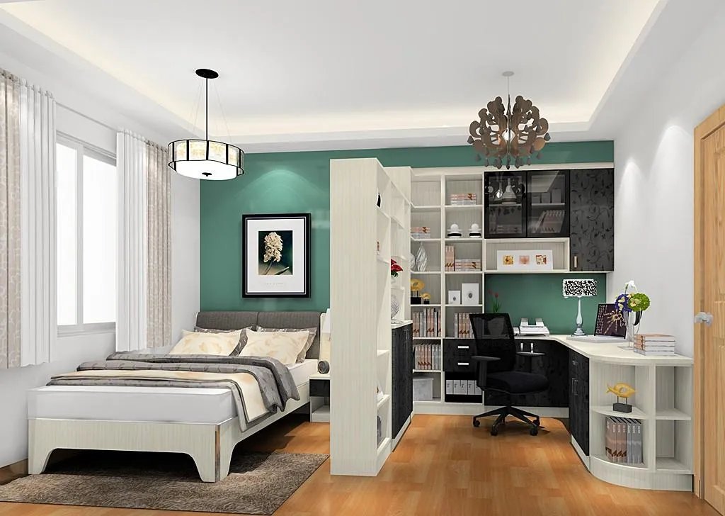 迷你书房装修效果图 5款精美小书房装修图片欣赏