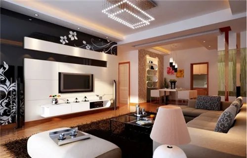 客厅电视墙装修效果图 客厅电视背景墙设计效果欣赏