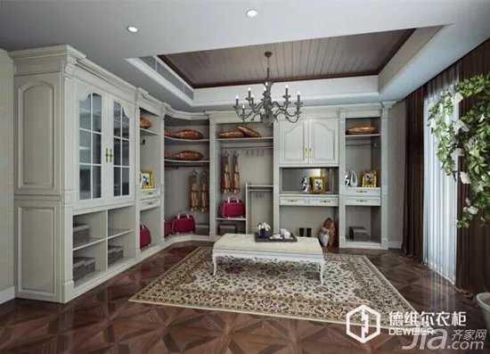 德维尔衣柜衣帽间效果图欣赏