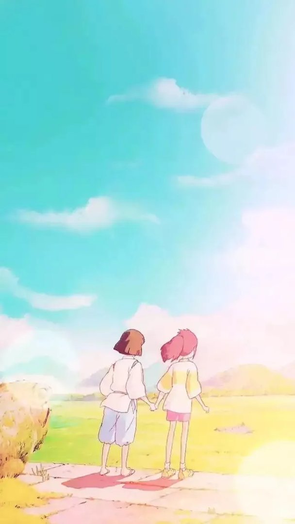 有没有一些好看的背景图或可爱的卡通少女图片？