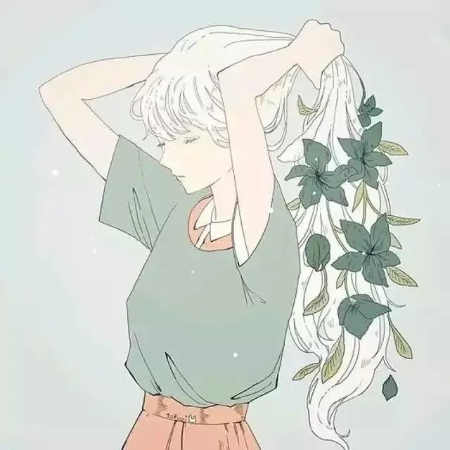 有没有一些好看的背景图或可爱的卡通少女图片？