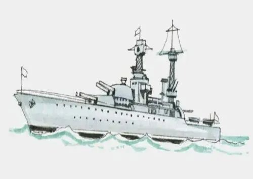 中国护卫舰怎么画