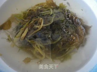 雪里红炖豆腐
