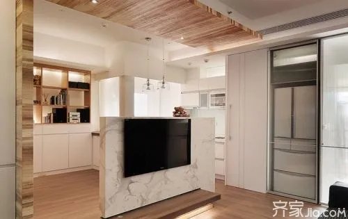 4款客厅电视墙隔断装修效果图欣赏 小户型客厅装修必看